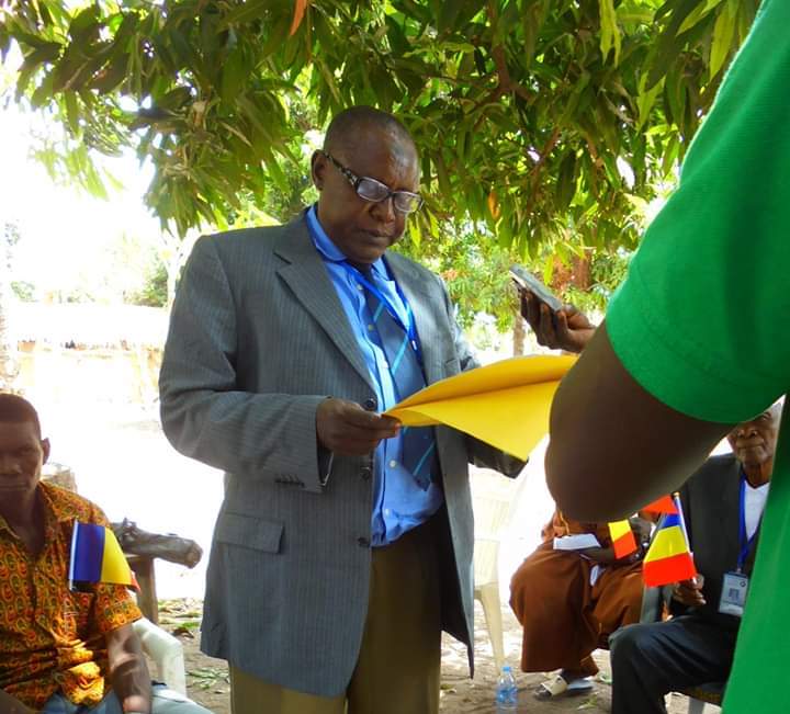 Le président du Réseau des associations pour la paix et la cohabitation pacifique du Logone Occidental (RAPCLO), Moussa Alkhali Moussa. © DR