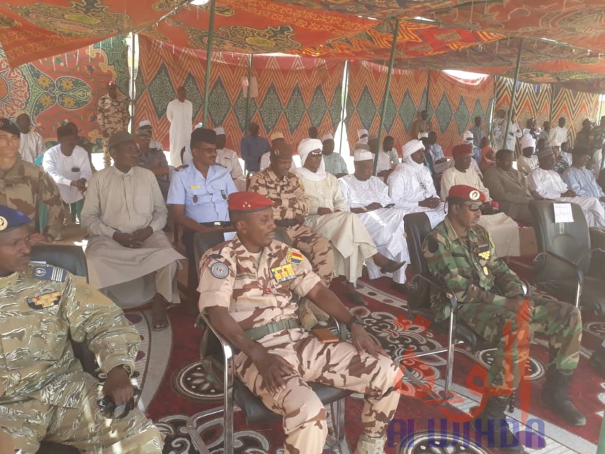 Tchad : le général Brahim Seid Mahamat installé à la tête du Ouaddaï. © Alwihda Info