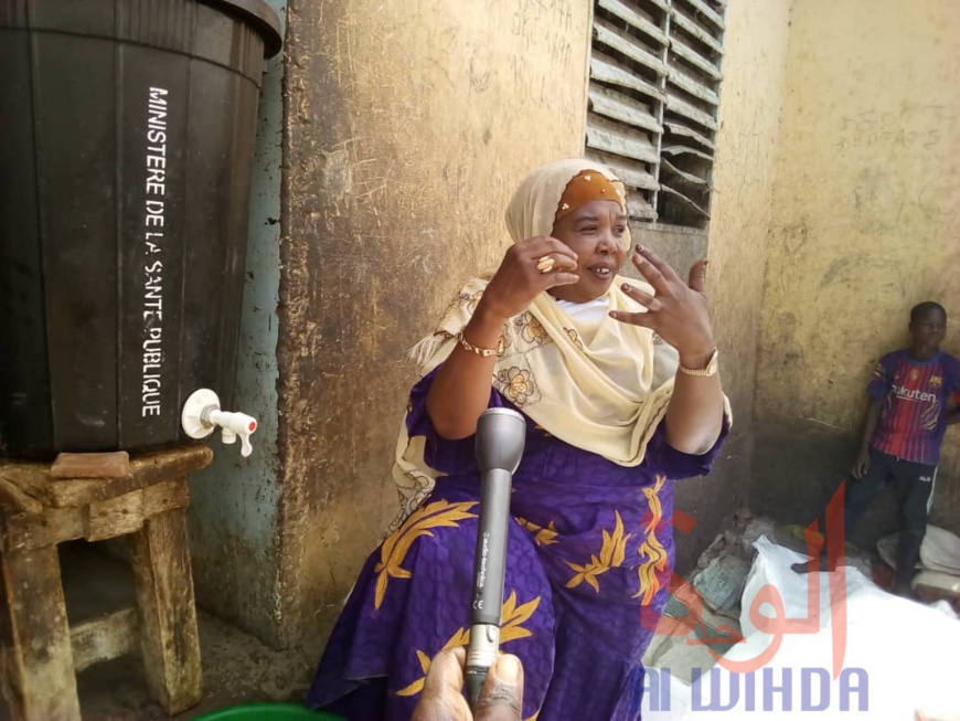 Tchad / Covid-19 : descente du gouverneur de Hadjer Lamis au marché de Massakory