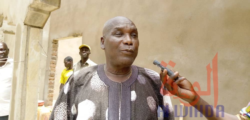 Le maire de la ville de Laï, Saou Dono Robert. © Éric Guedi/Alwihda Info