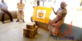 Tchad - Covid 19 : L'UNDR offre des cartons de savon à l'hôpital de Pala. © Foka Mapagne/Alwihda Info Tchad - Covid 19 : L'UNDR offre des cartons de savon à l'hôpital de Pala. © Foka Mapagne/Alwihda Info