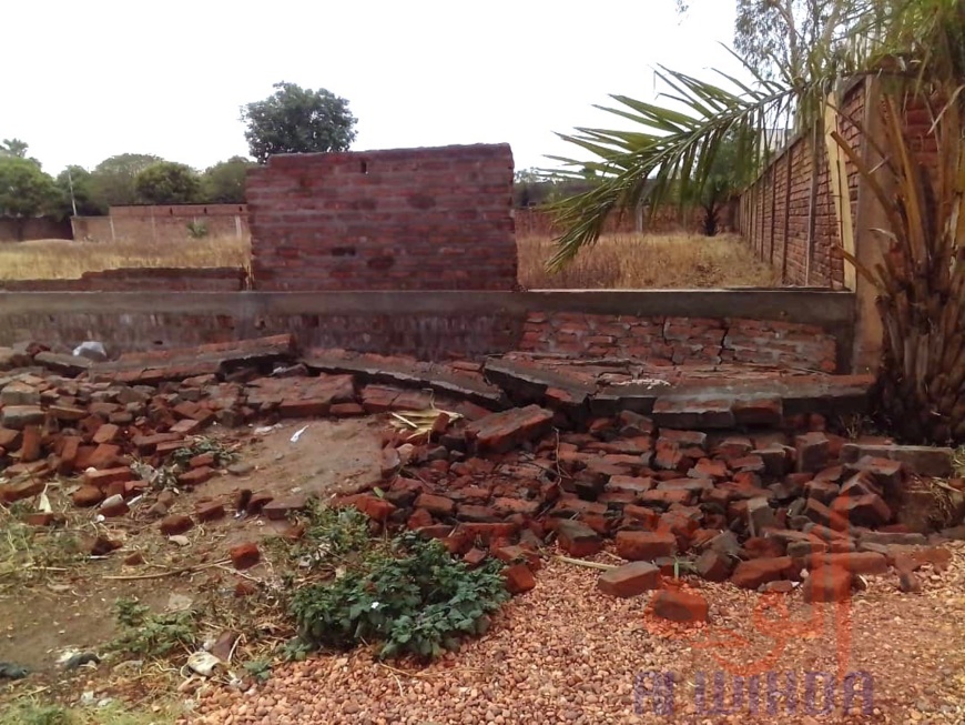 Tchad : de multiples dégâts à Moundou après une intempérie. © Golmen Ali