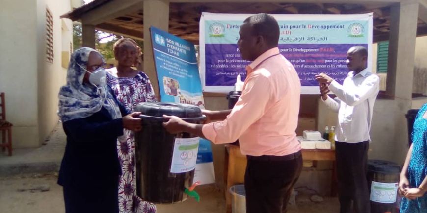 Tchad - Covid-19 : des enfants orphelins s'imprègnent des mesures barrières Tchad - Covid-19 : des enfants orphelins s'imprègnent des mesures barrières