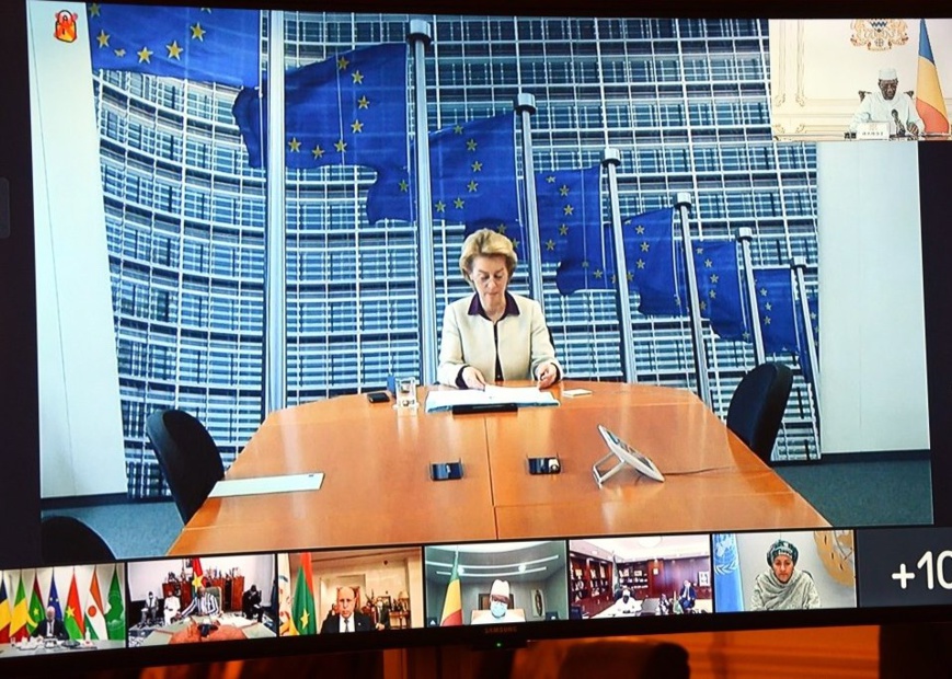 G5 Sahel : l'Union européenne annonce une aide supplémentaire. © PR/Td G5 Sahel : l'Union européenne annonce une aide supplémentaire. © PR/Td