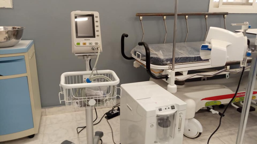 Une chambre de l'hôpital de Farcha au Tchad. Illustration. © Dr/Min.Santé publique