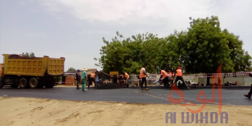Tchad : à N'Djamena, des travaux routiers en phase de finition