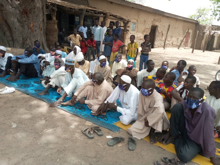 Tchad - Covid-19 : au village Mani, House of Africa sensibilise la population