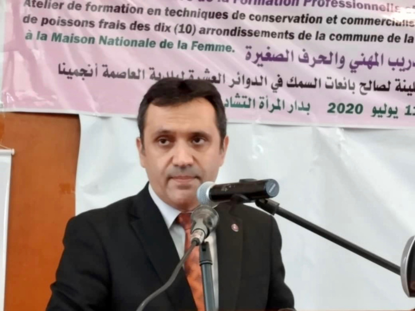 Tchad : à N'Djamena, des vendeuses de poissons désormais formées et équipées. © Malick Mahamat/Alwihda Info Tchad : à N'Djamena, des vendeuses de poissons désormais formées et équipées. © Malick Mahamat/Alwihda Info