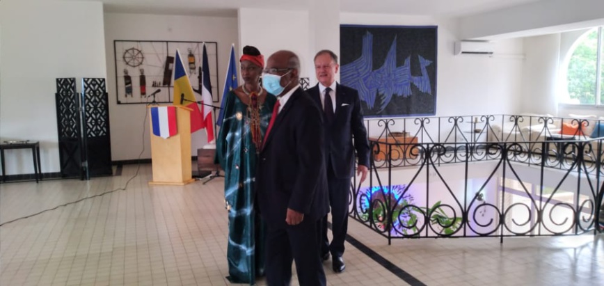 Tchad : commémoration du 14 juillet à l'Ambassade de France, en présence d'officiels Tchad : commémoration du 14 juillet à l'Ambassade de France, en présence d'officiels