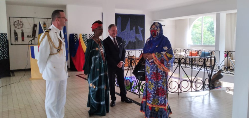 Tchad : commémoration du 14 juillet à l'Ambassade de France, en présence d'officiels Tchad : commémoration du 14 juillet à l'Ambassade de France, en présence d'officiels
