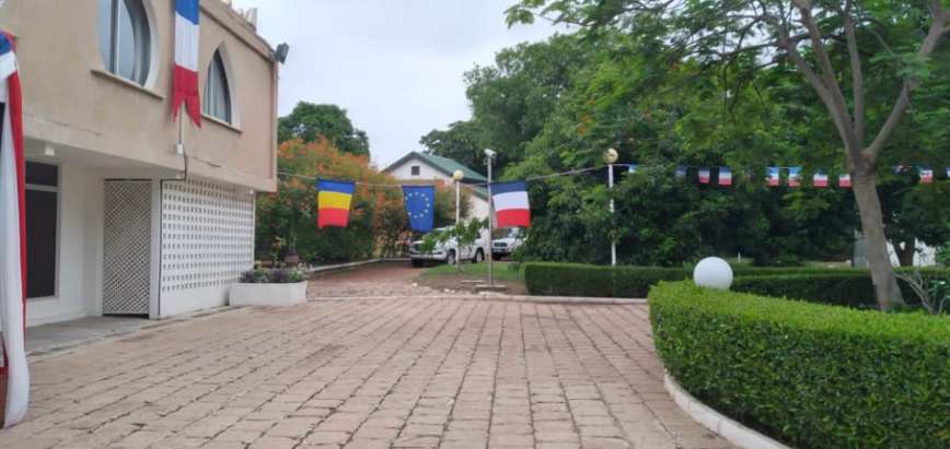 Tchad : commémoration du 14 juillet à l'Ambassade de France, en présence d'officiels Tchad : commémoration du 14 juillet à l'Ambassade de France, en présence d'officiels