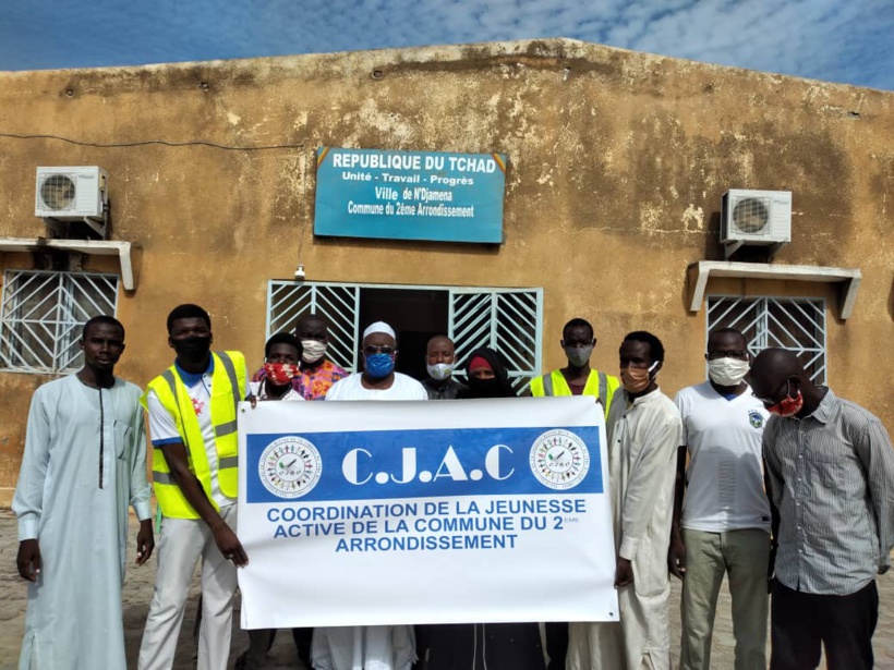 Tchad : à N'Djamena, la jeunesse active s'illustre par des actions citoyennes. © Malick Mahamat/Alwihda Info