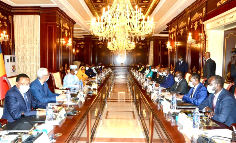 Tchad : premier conseil des ministres du nouveau gouvernement. © PR Tchad : premier conseil des ministres du nouveau gouvernement. © PR