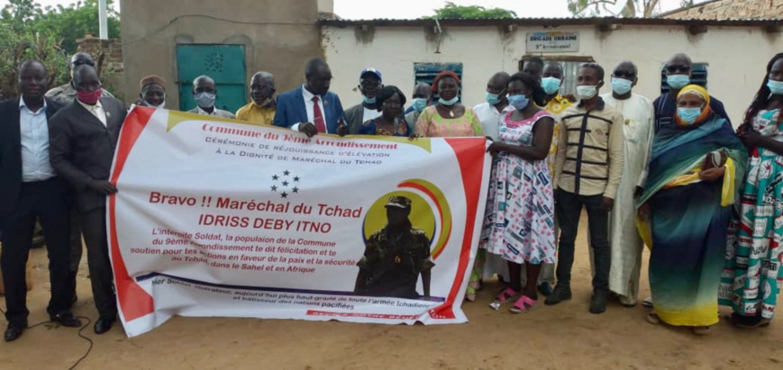 Tchad : à N'Djamena, le 9e arrondissement célèbre l'élévation à la dignité de Maréchal. © Malick Mahamat/Alwihda Info