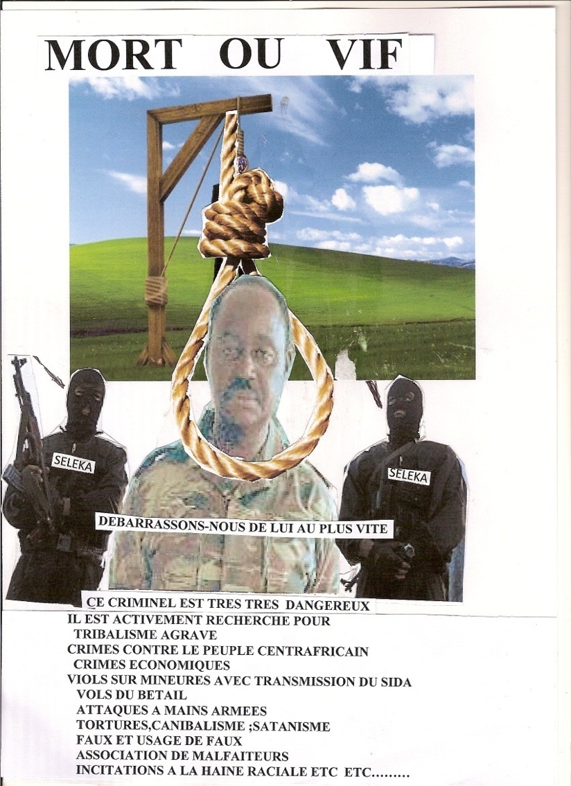 Centrafrique : La Séléka veut capturer Bozizé "mort ou vif"