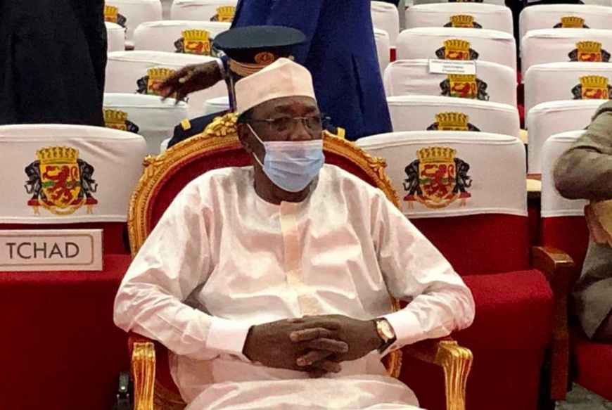 "L’avenir de l’Afrique, c’est aussi l’avenir de la France", selon Idriss Déby. © PR "L’avenir de l’Afrique, c’est aussi l’avenir de la France", selon Idriss Déby. © PR