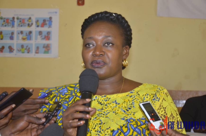 Tchad : Ndolenodji Naïmbaye Alixe élue présidente nationale du parti ARD. © Golmem Ali/Alwihda Info Tchad : Ndolenodji Naïmbaye Alixe élue présidente nationale du parti ARD. © Golmem Ali/Alwihda Info