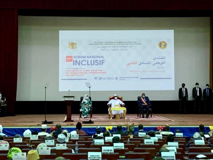Les assises du 2ème Forum national inclusif au Palais du 15 janvier. Les assises du 2ème Forum national inclusif au Palais du 15 janvier.