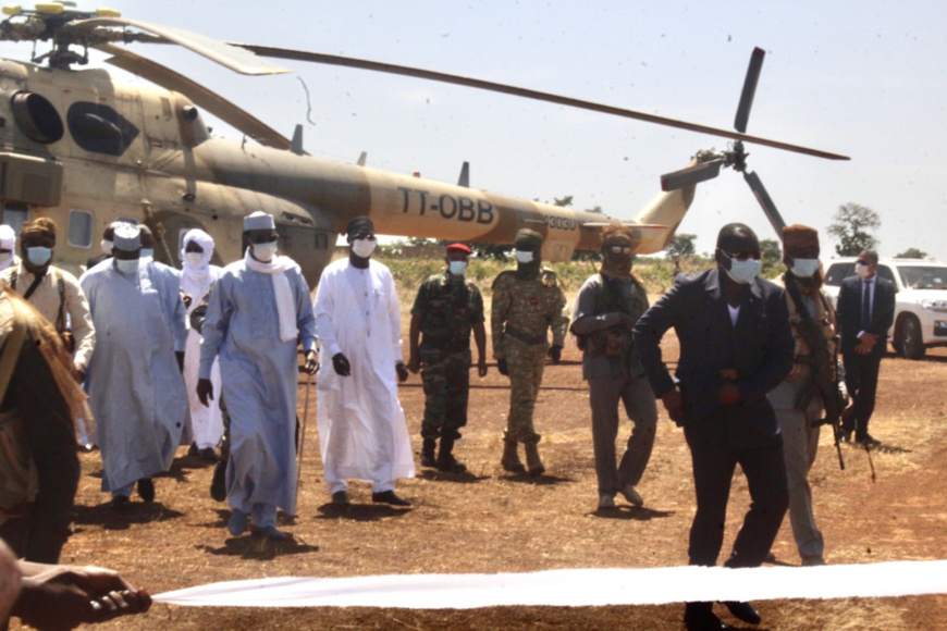 Tchad : arrivée du chef de l’État à Pala Tchad : arrivée du chef de l’État à Pala