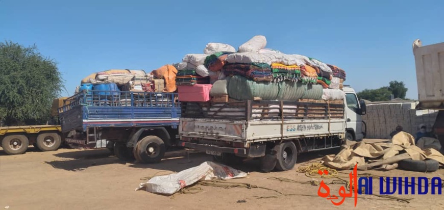 Tchad : des produits illicites saisis par les services des douanes Tchad : des produits illicites saisis par les services des douanes