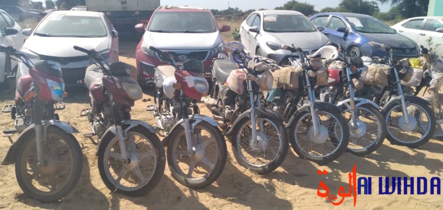 Tchad : des produits illicites saisis par les services des douanes Tchad : des produits illicites saisis par les services des douanes