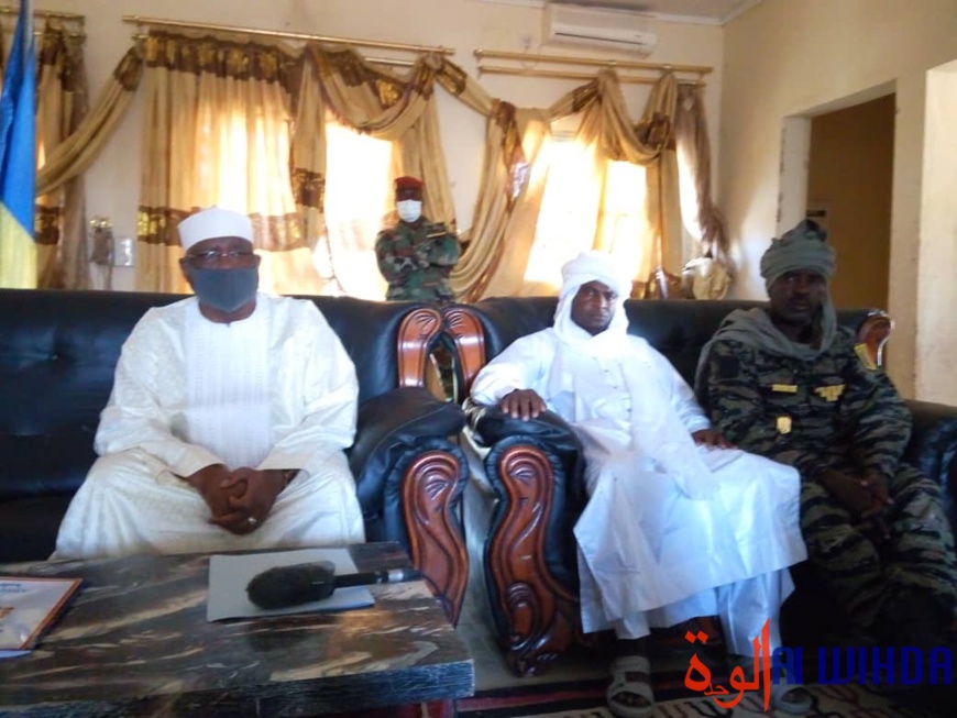 Tchad : le nouveau préfet d'Abougoudam installé au Ouaddaï. © Abba Issa/Alwihda Info