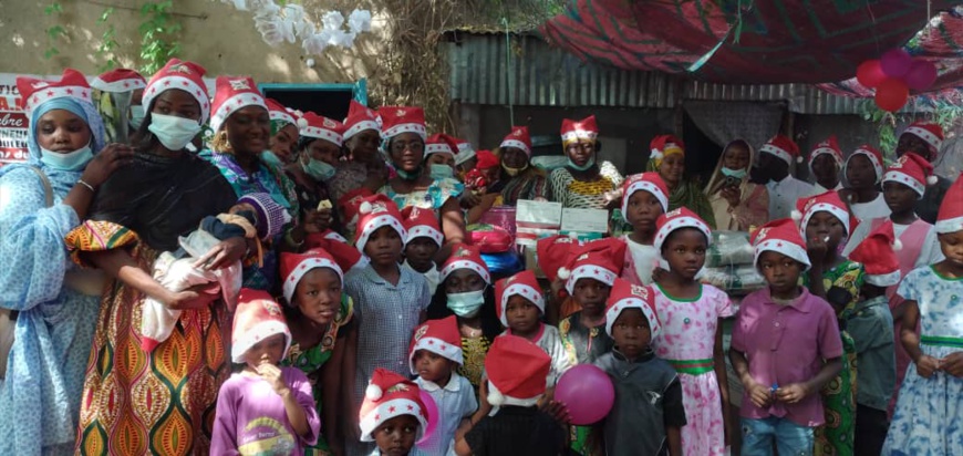 Tchad : les "femmes engagées" de la CNPS ouvrent leurs cœurs aux orphelins pour Noël