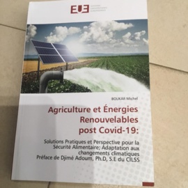 Tchad : Boukar Michel présente son livre sur l’agriculture et l'énergie renouvelable post COVID-19 Tchad : Boukar Michel présente son livre sur l’agriculture et l'énergie renouvelable post COVID-19