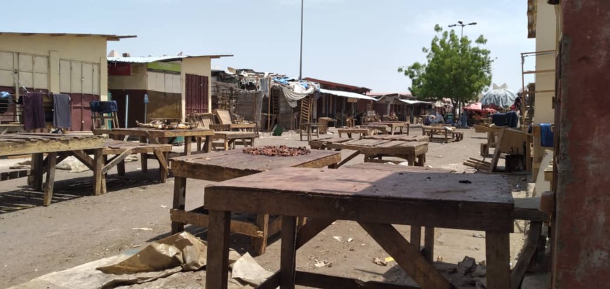 Le grand marché de N'Djamena. © Ben Kadabio/Alwihda Info Le grand marché de N'Djamena. © Ben Kadabio/Alwihda Info