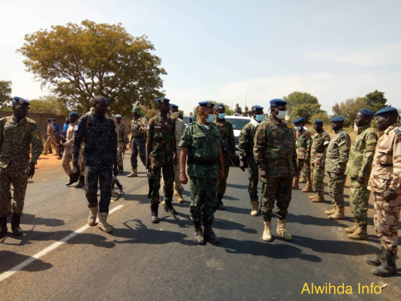 Tchad : le DG de la gendarmerie en mission d'inspection au Logone Occidental