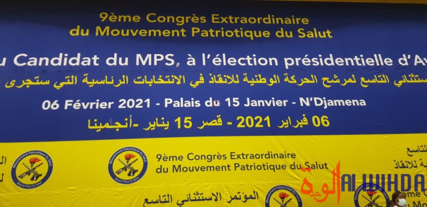Tchad : le MPS investit ce samedi son candidat pour la présidentielle