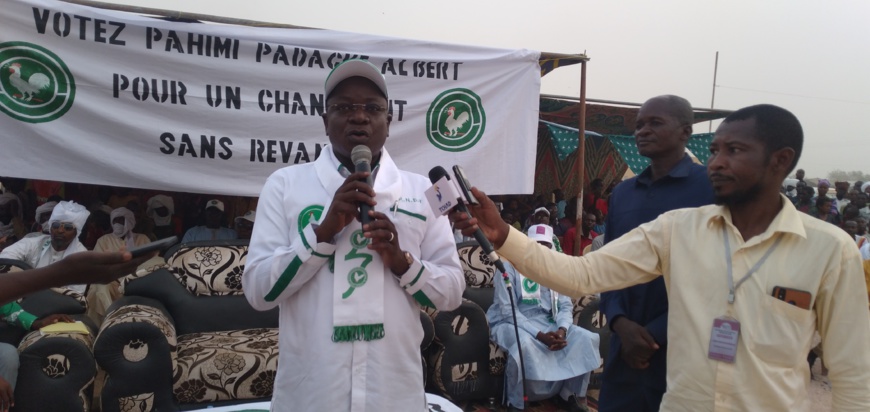 Élections au Tchad : en meeting à l'Est, Pahimi Padacké Albert promet le changement