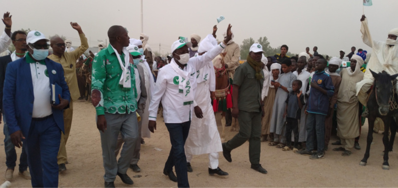 Tchad : en meeting au Wadi Fira, Pahimi Padacké s'engage à améliorer les conditions de vie