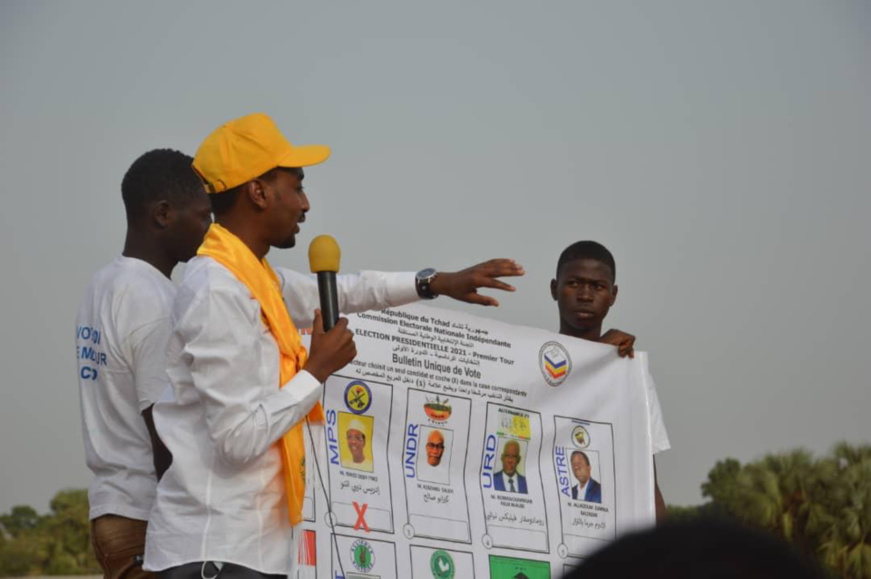 Élections au Tchad : meeting de sensibilisation du bureau « Le meilleur choix » à Moundou Élections au Tchad : meeting de sensibilisation du bureau « Le meilleur choix » à Moundou