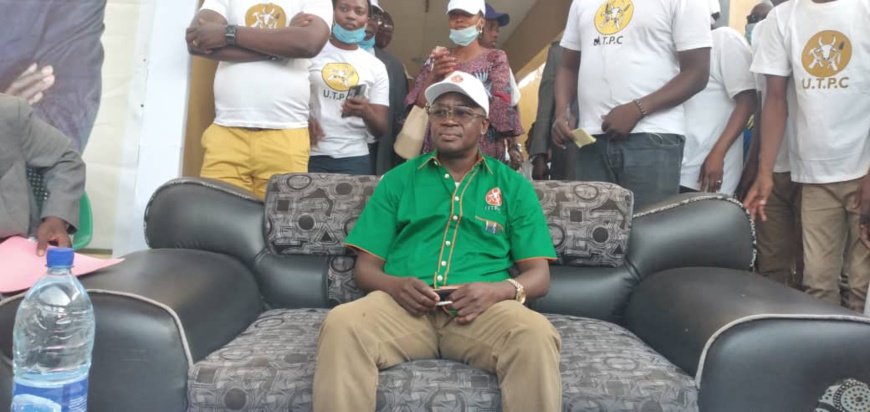 Le candidat à la présidentielle Yombombé Madjitoloum Théophile. © Malick Mahamat/Alwihda Info Le candidat à la présidentielle Yombombé Madjitoloum Théophile. © Malick Mahamat/Alwihda Info