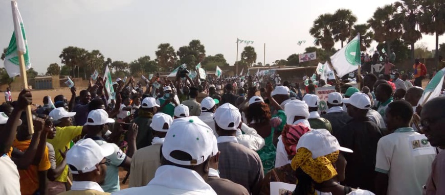 Présidentielle au Tchad : le candidat Pahimi Padacké en campagne à Moundou Présidentielle au Tchad : le candidat Pahimi Padacké en campagne à Moundou
