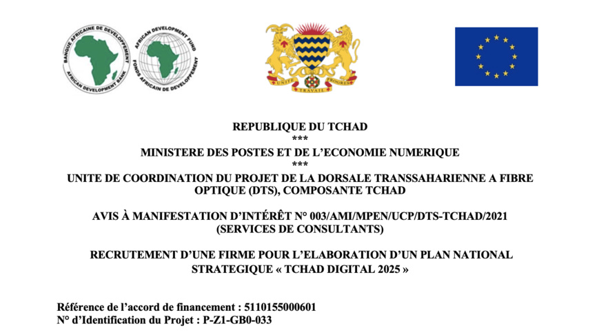 @Projet DTS-Tchad