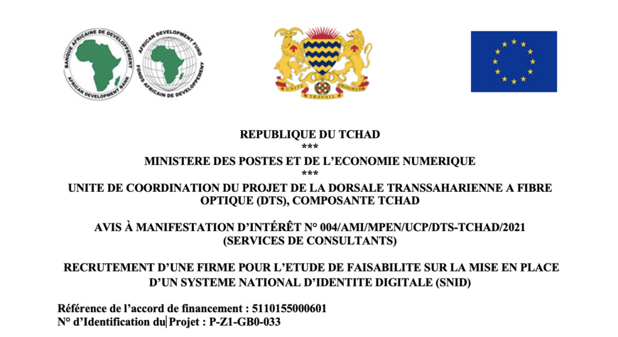 @Projet DTS-Tchad