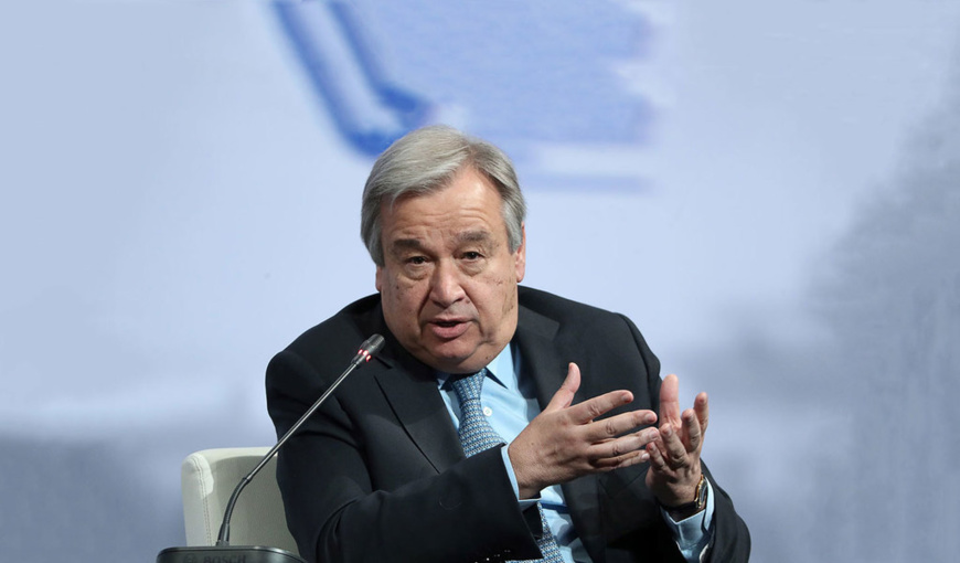 Le Secrétaire général de l'ONU, António Guterres. © TASS/ONU DCG Le Secrétaire général de l'ONU, António Guterres. © TASS/ONU DCG