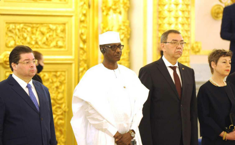 Russie : l'ambassadeur du Tchad présente ses lettres de créance à Poutine. © DR Russie : l'ambassadeur du Tchad présente ses lettres de créance à Poutine. © DR