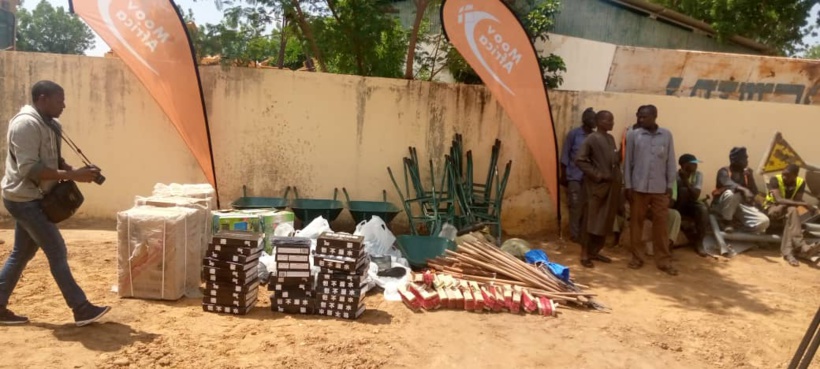 Tchad : la mairie de N’Djamena bénéficie d'un don d'équipements de MOOV AFRICA Tchad : la mairie de N’Djamena bénéficie d'un don d'équipements de MOOV AFRICA