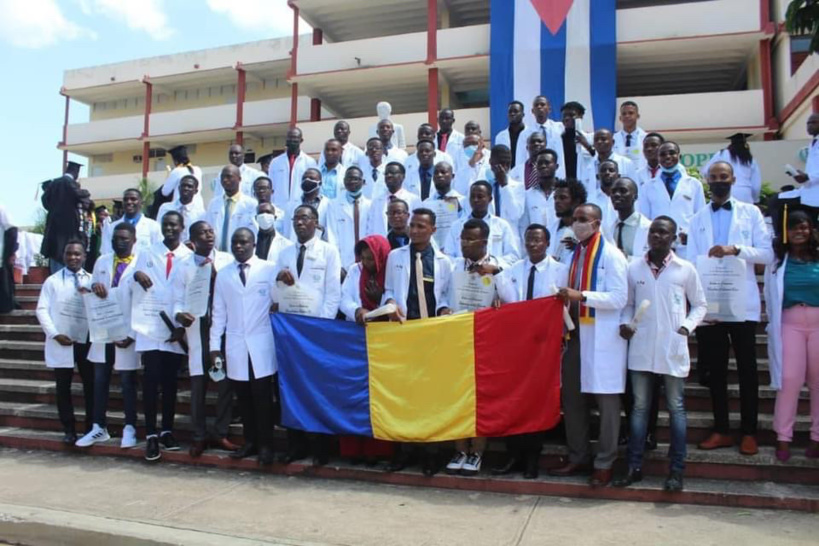 Cuba : fin d'études pour 143 étudiants tchadiens de médecine Cuba : fin d'études pour 143 étudiants tchadiens de médecine