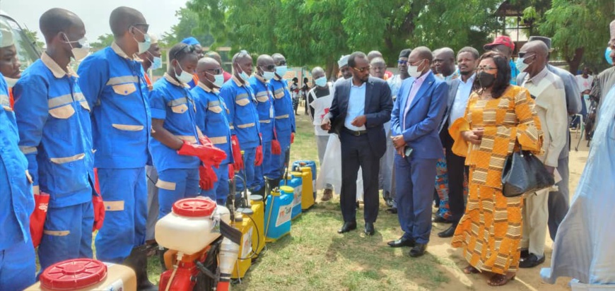 Tchad : 1450 agents pulvérisateurs mobilisés contre le paludisme à N'Djamena
