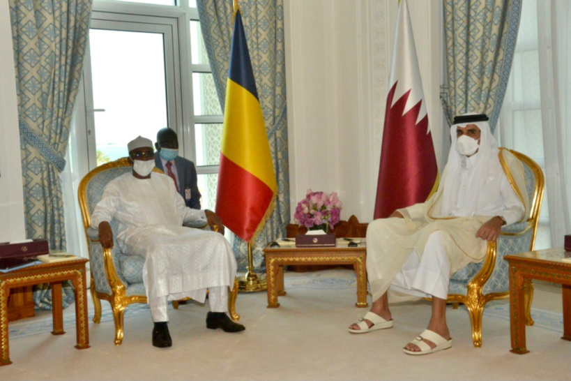 Tchad-Qatar : entretien à Doha entre le président du CMT et l’Émir