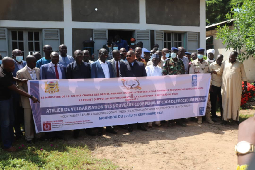 Tchad : l’ENFJ vulgarise la dispositif pénal en faveur des acteurs judiciaires à Moundou Tchad : l’ENFJ vulgarise la dispositif pénal en faveur des acteurs judiciaires à Moundou