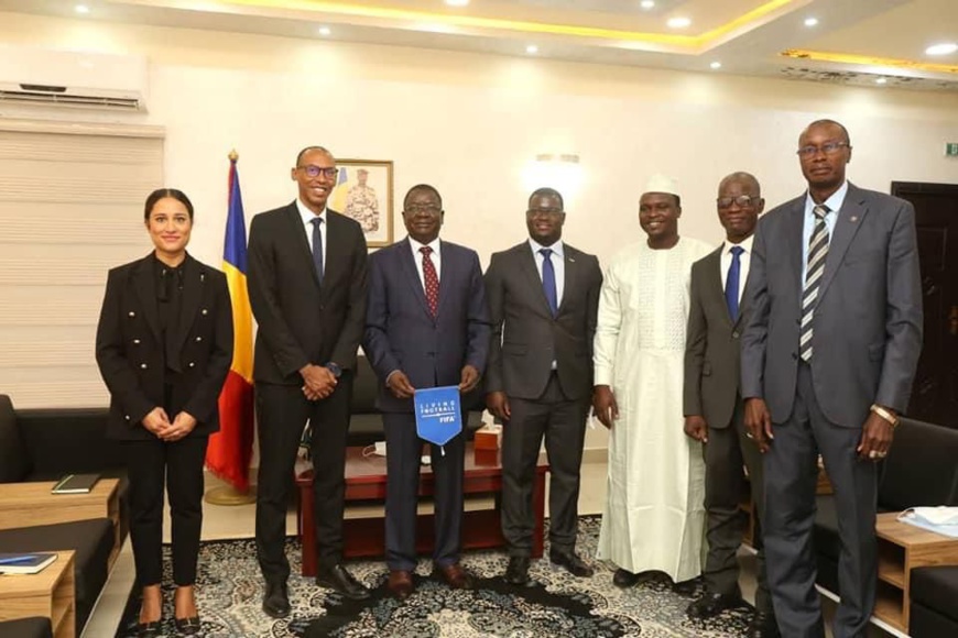 Tchad : une délégation FIFA-CAF rencontre le Premier ministre Tchad : une délégation FIFA-CAF rencontre le Premier ministre