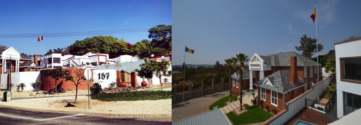 L'Ambassade du Tchad à Pretoria.