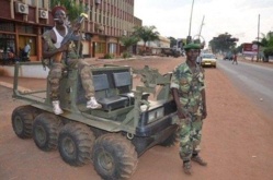 Des soldats de la Séléka. Crédit photo : Sources Des soldats de la Séléka. Crédit photo : Sources