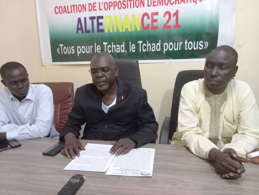 Tchad : Alternance 21 dénonce un "échec" et une "dérive" des acteurs de transition