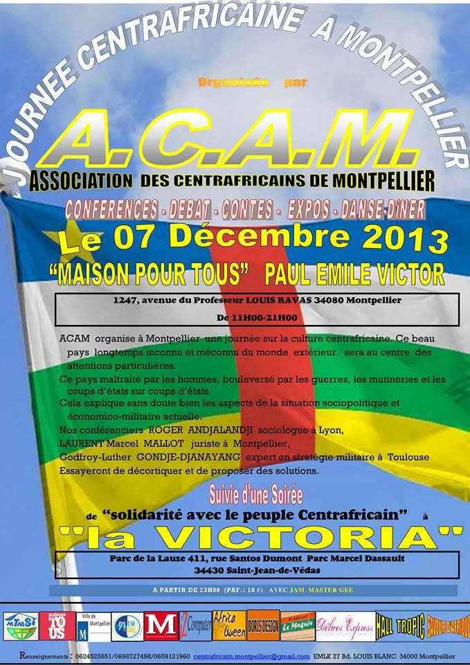 France : Les centrafricains organisent une journée culturelle